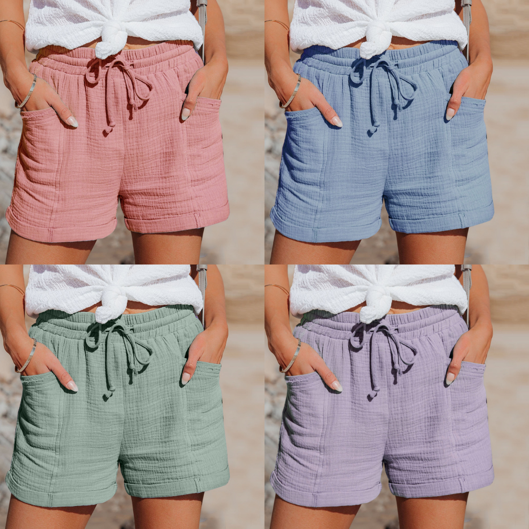 Ashley™ | Cotton Summer Shorts