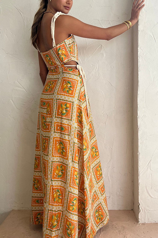 Orangerie™ | Summer Linen Blend Maxi Dress