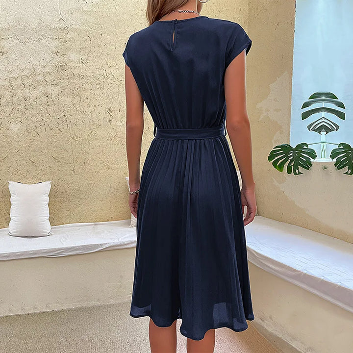 Zenna™ | Belted Cotton Dress