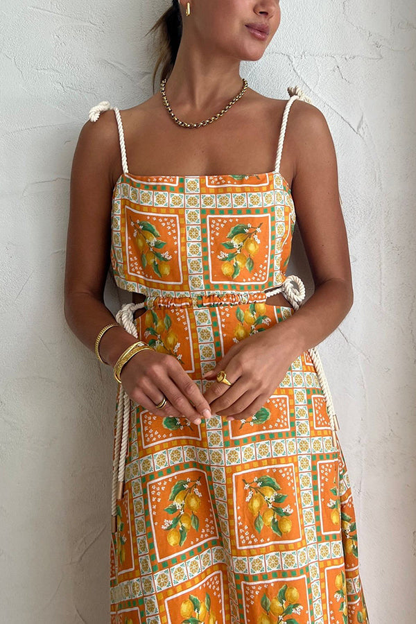 Orangerie™ | Summer Linen Blend Maxi Dress