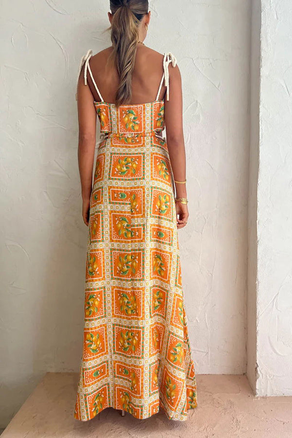 Orangerie™ | Summer Linen Blend Maxi Dress