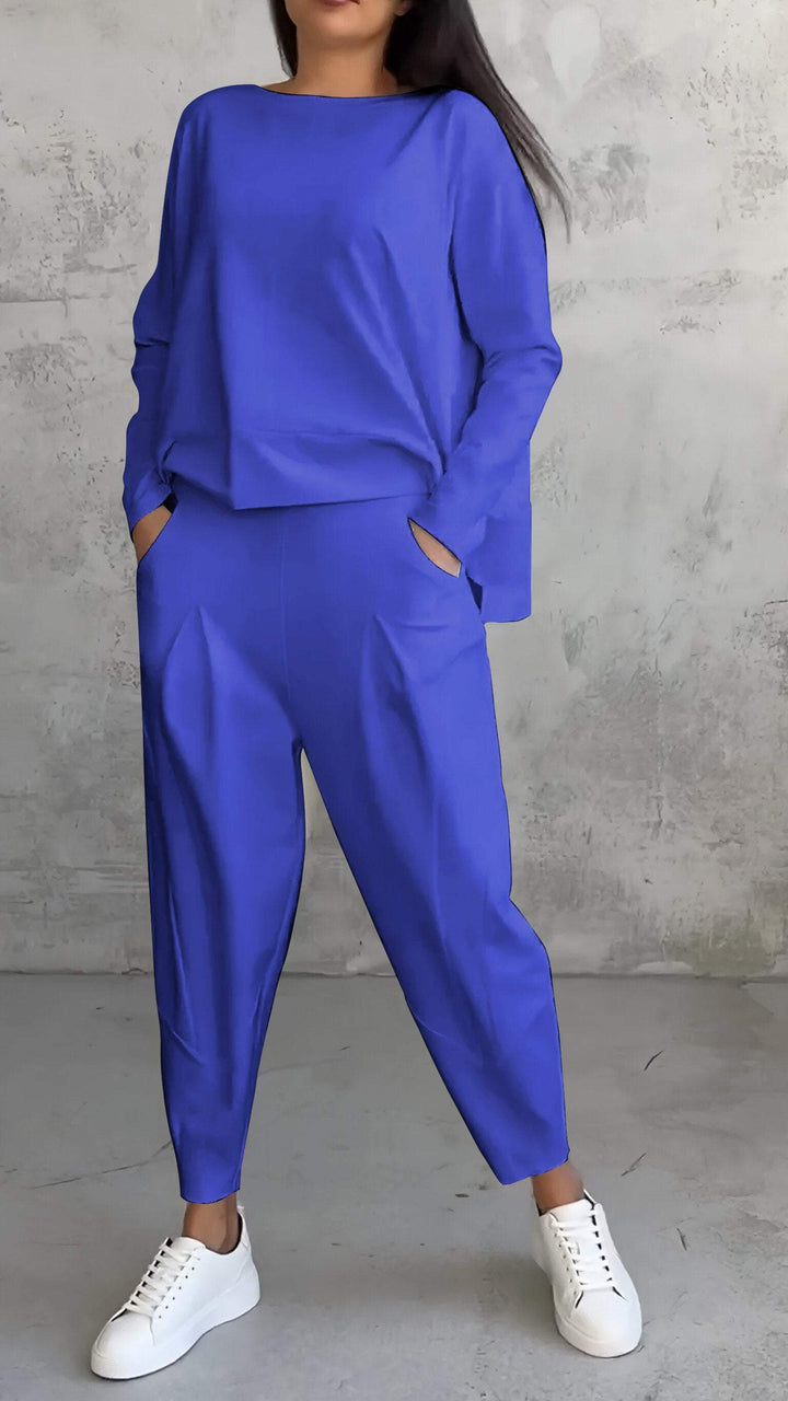 Jorden™ | Leisure Suit with Round Neckline and Long Sleeves