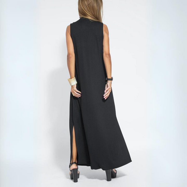 Devon™ | Elegant Summer Dress + Free Shoulder Wrap