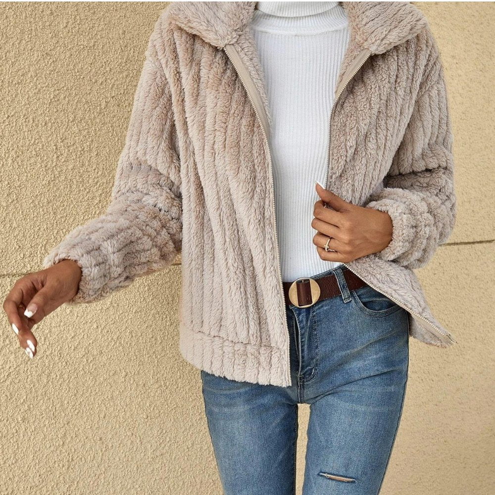 Kelley™ | Casual Plush Cardigan